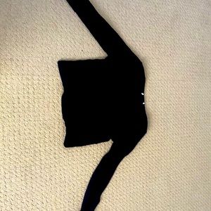 Black ribbed shirt. woman’s small